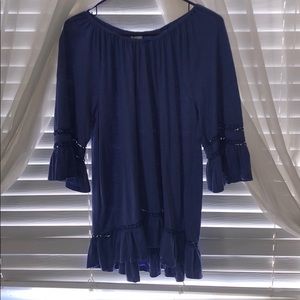 Off the shoulder tunic